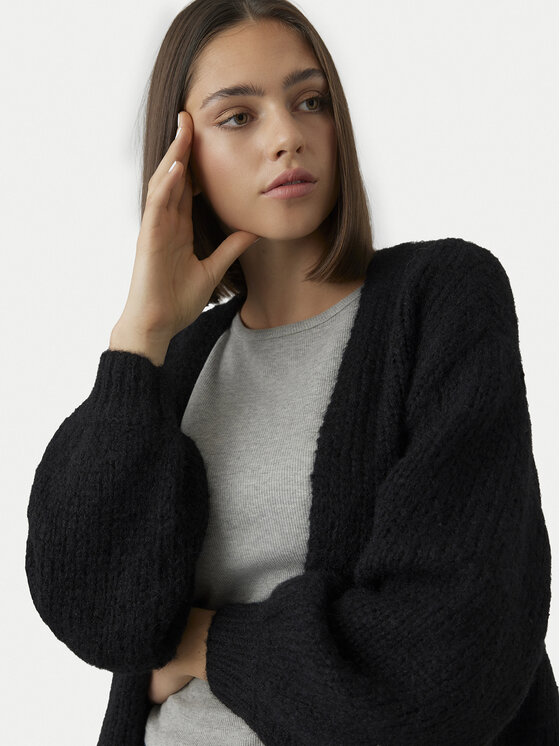 Vero Moda Vero Moda Кардиган Maybe 10273101 Чорний Oversize
