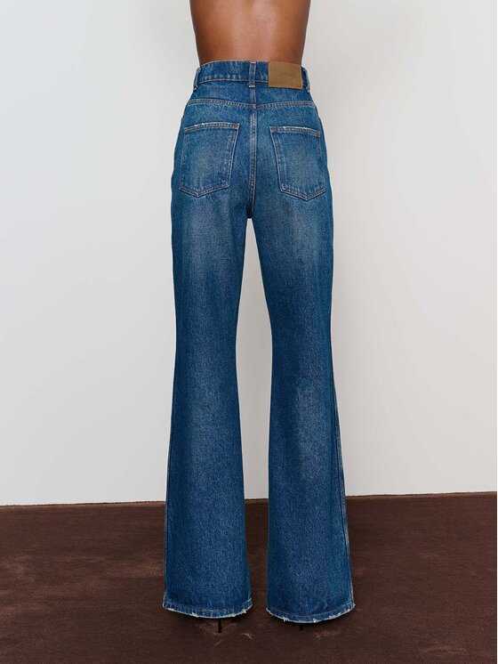 La Mania La Mania Spodnie dresowe WENDY Niebieski Classic Fit