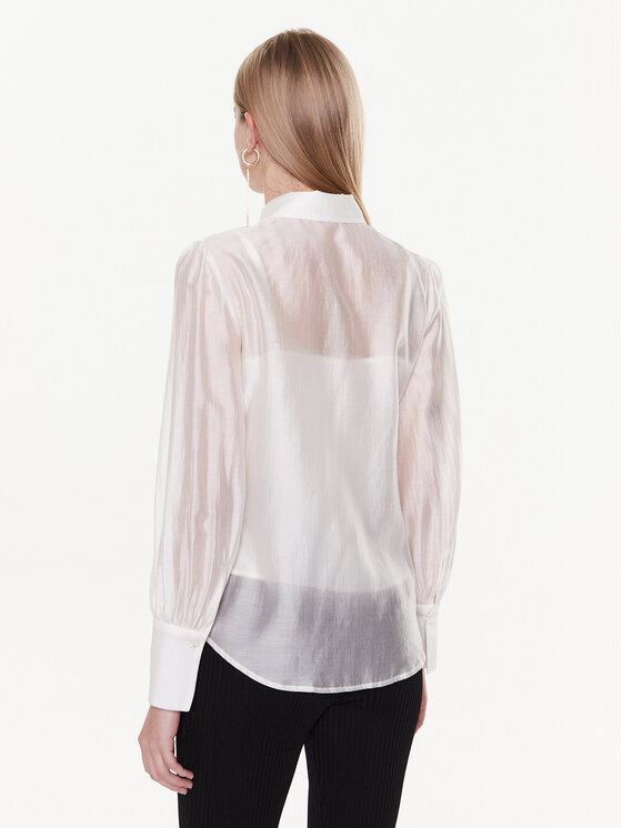 Guess Guess Srajca W3RH59 WF5L0 Bež Regular Fit