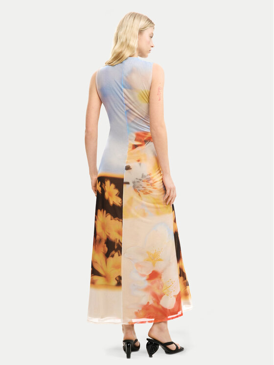 Desigual Desigual Φόρεμα καλοκαιρινό Jade 26SWVK38 Έγχρωμο Slim Fit