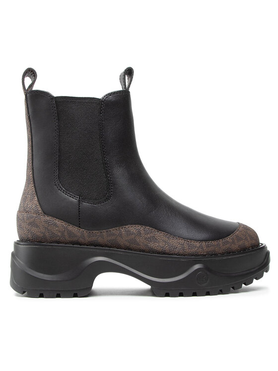 MICHAEL Michael Kors MICHAEL Michael Kors Členková obuv s elastickým prvkom Dupree Bootie 40F1DUFE6L Čierna