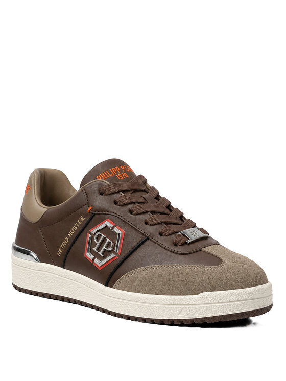 PHILIPP PLEIN PHILIPP PLEIN Sneakersy 31759 Brązowy