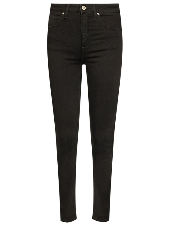 Lee Lee Дънки Scarlett L30LSY47 112106513 Черен Slim Fit