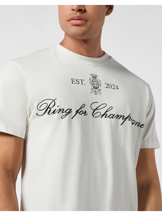 PHILIPP PLEIN PHILIPP PLEIN T-shirt 26147 Bianco Regular Fit