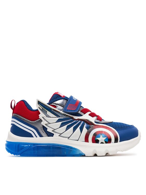 Geox Sneakers J Ciberdron Boy J45LBB 01454 C0200 D Albastru