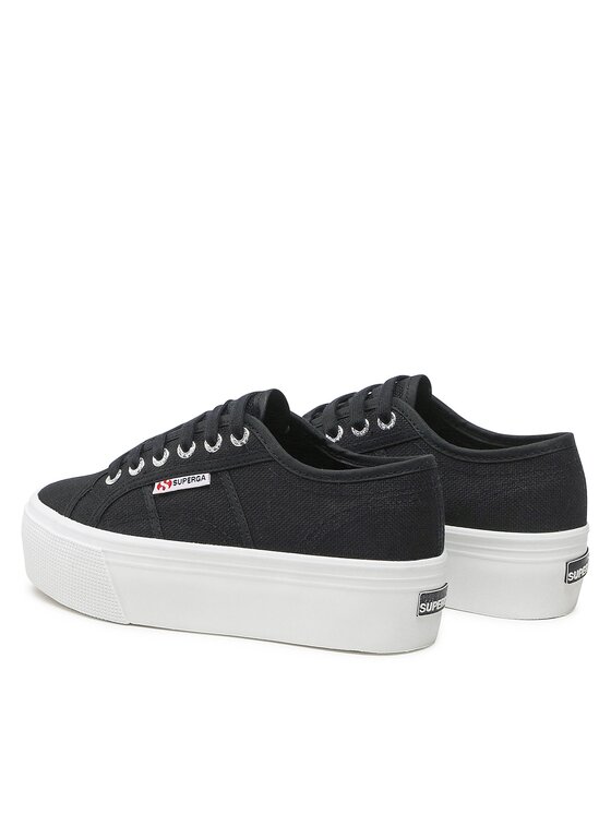 Superga Tennis 2790 Platform S9111LW Noir Modivo