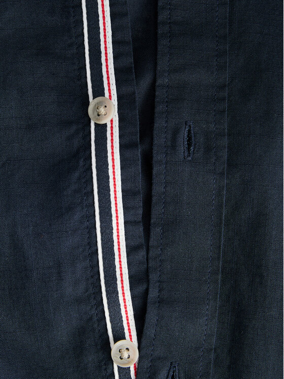Jack & Jones Jack & Jones Marškiniai Henry 12289197 Tamsiai mėlyna Regular Fit