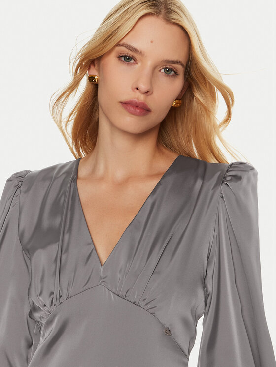 ARTIGLI ARTIGLI Abendkleid ACAB000521 Grau Regular Fit
