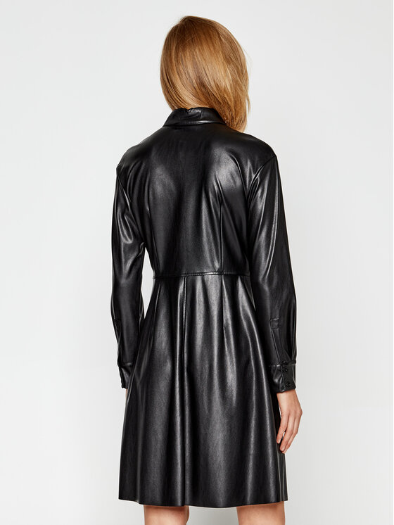 Vestito in similpelle Danubio 66249520 Nero