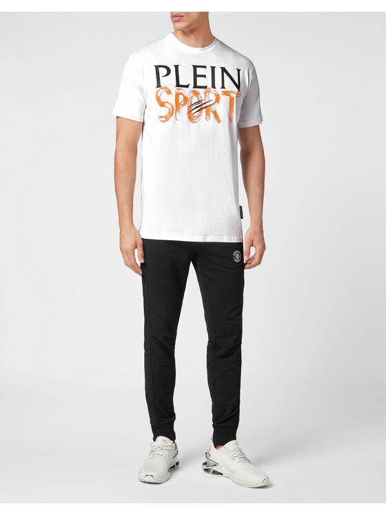 Plein Sport Plein Sport T-shirt 8215 Bianco Regular Fit
