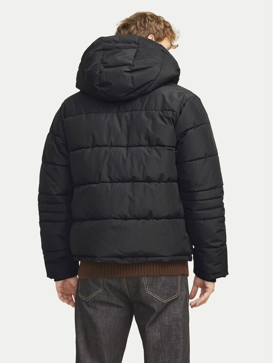 Jack & Jones Jack & Jones Geacă de iarnă Build 12256858 Negru Regular Fit