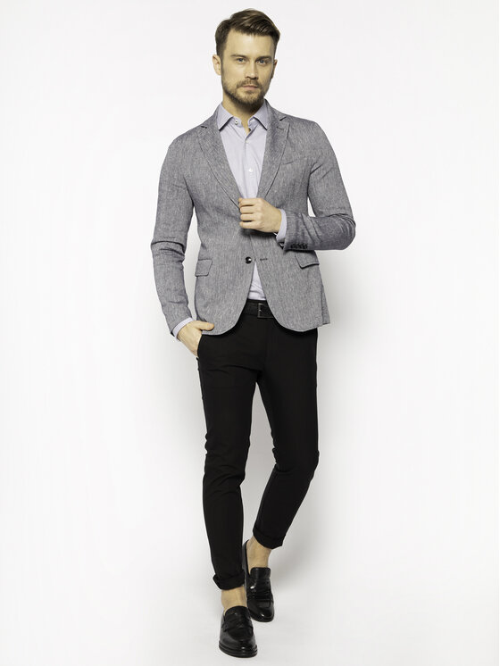 BOSS Boss Cămașă Goran 50427958 Gri Regular Fit