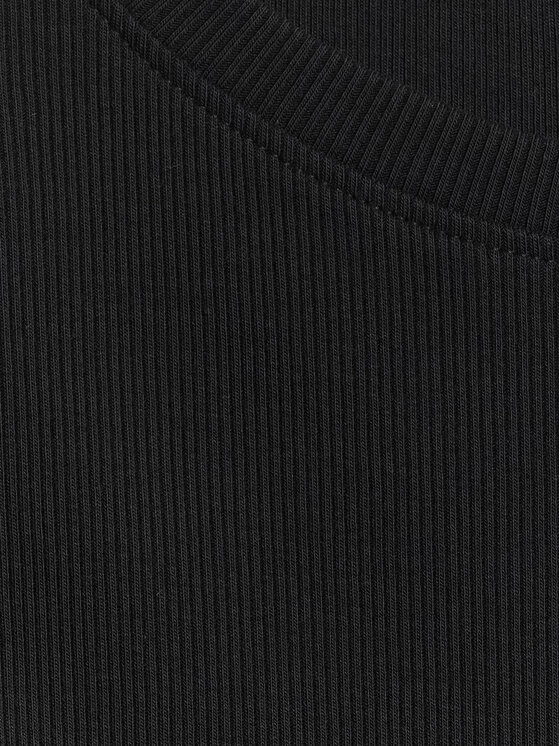 4F 4F Bluzka BASIC+ Czarny Slim Fit