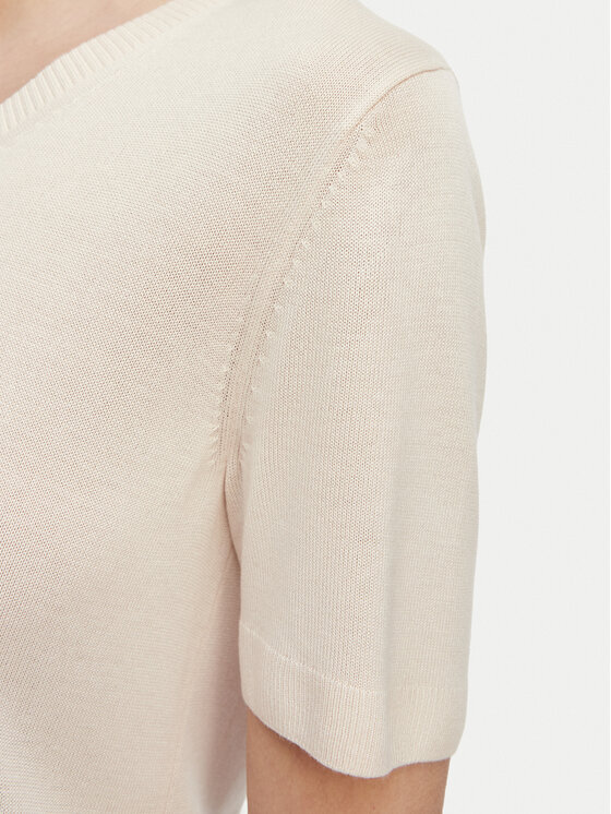Calvin Klein Calvin Klein Pulover LV044F323G Crem Regular Fit