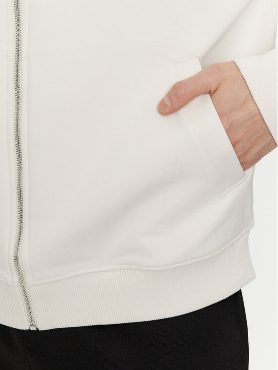 HUGO Hugo Majica dugih rukava 50509978 Bijela Oversize