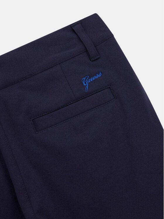 Guess Kids Guess Kids Pantaloni di tessuto 169669 Blu Regular Fit