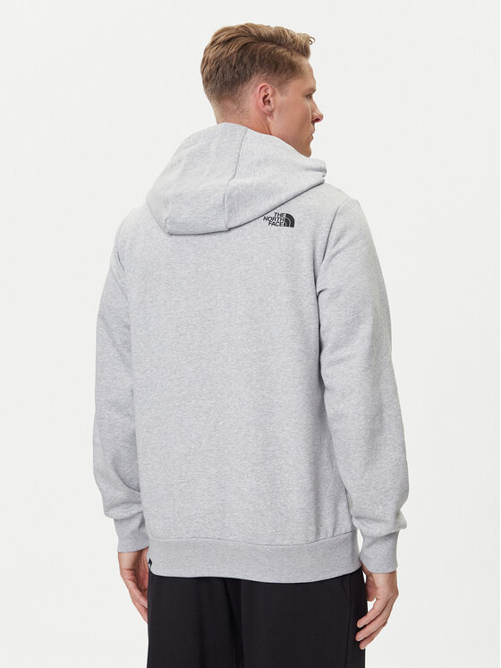 The North Face The North Face Džemperis Fine NF0A89EU Pilka Regular Fit