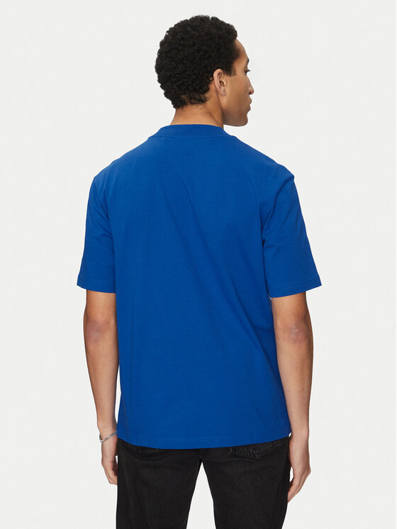 HUGO HUGO Tricou Nieros 50509991 Albastru Regular Fit
