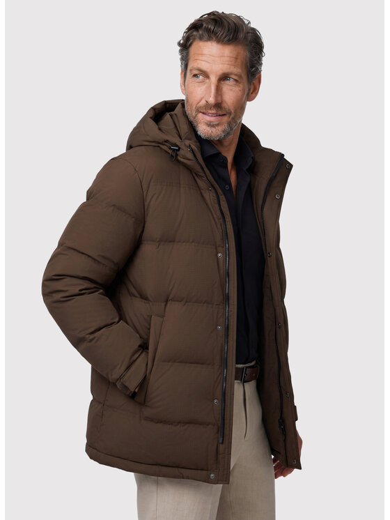 Pako Lorente Pako Lorente Kurtka puchowa P26WN-5X-009 Brązowy Regular Fit