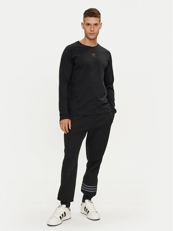 adidas Spodnie dresowe Street Neuclassics IS2812 Czarny Regular Fit ...