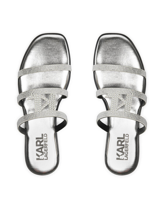 KARL LAGERFELD KARL LAGERFELD Natikače KL87405 Srebrna