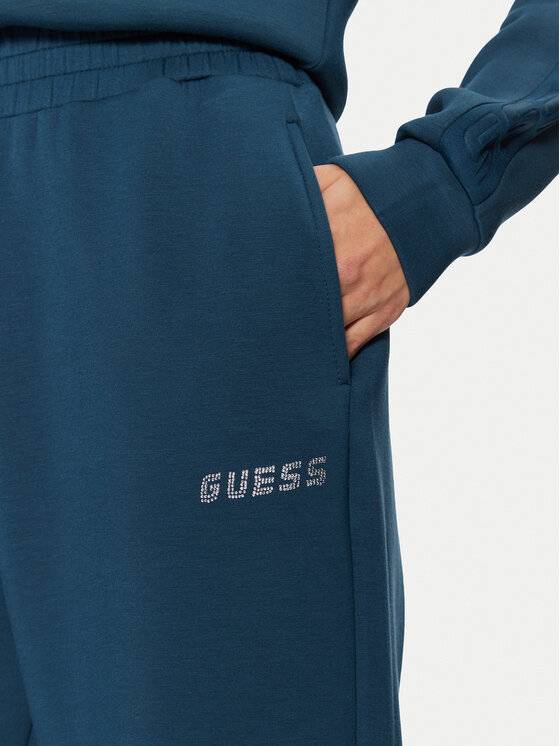 Guess Guess Melegítő alsó V4BB13 K7UW2 Kék Regular Fit