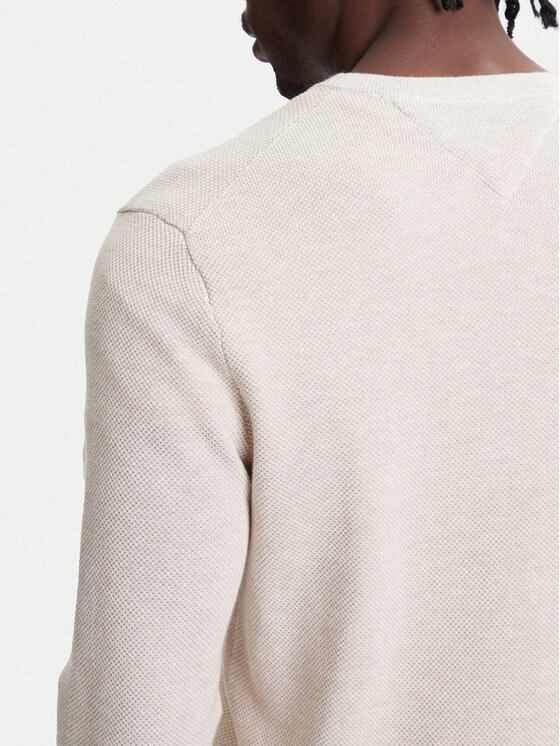 Tommy Hilfiger Tommy Hilfiger Pullover Essential MW0MW36347 Beige Regular Fit