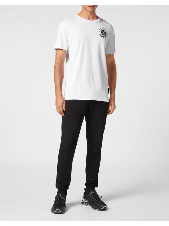 Plein Sport Plein Sport T-Shirt 13051 Biały Regular Fit