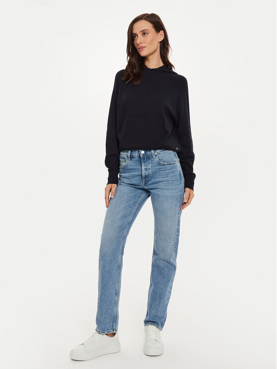 REPLAY Replay Pulover DK3305.000.G23372 Bleumarin Loose Fit