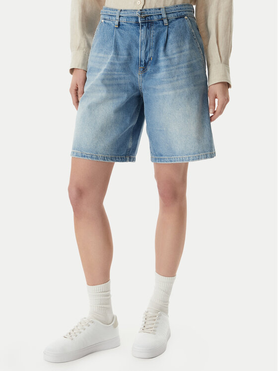 JOOP! Jeans Szorty jeansowe Eike 30102876 Niebieski