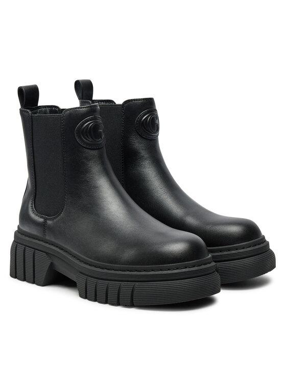 Guess Guess Челсі Alis FLFALS LEA10 Чорний