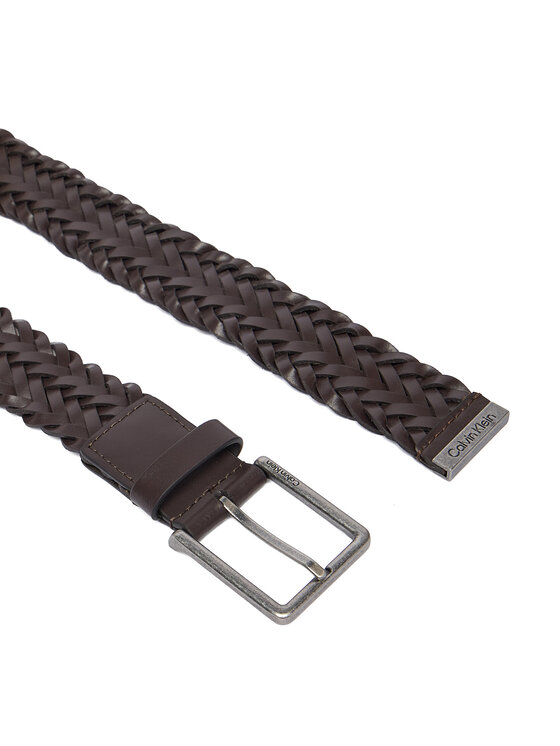 Calvin Klein Calvin Klein Curea Warmth Buckle Woven 35Mm Fixed - LV04D7061G Maro închis