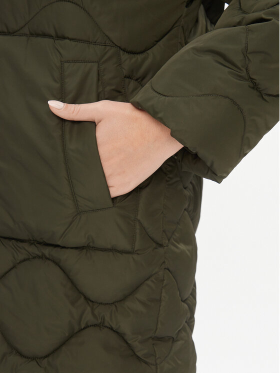 MAX&Co. MAX&Co. Μπουφάν μεταβατικό Chiudere 74940523 Πράσινο Regular Fit