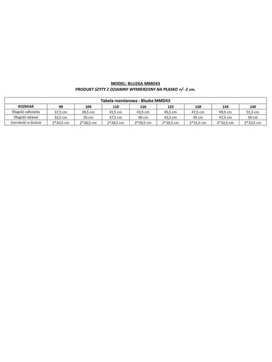 Tessita Tessita Bluzka BLUZKA MMD43_2_140 Czarny Regular Fit