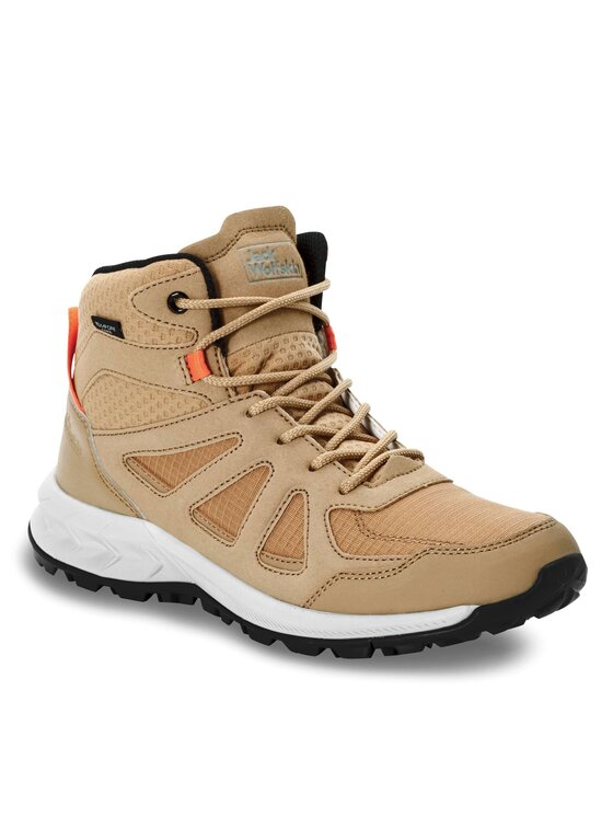 Jack Wolfskin Jack Wolfskin Trekking Woodland 2 Texapore Mid W 4051331 Bež