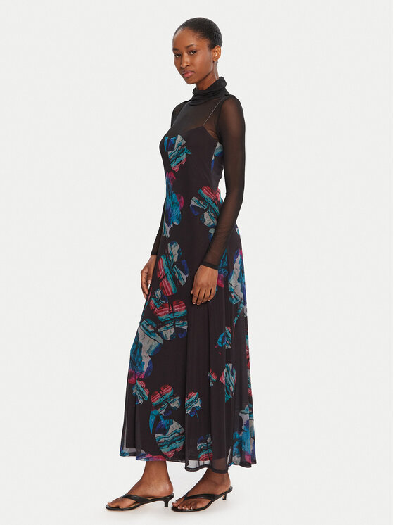Desigual Desigual Пуловер Bergen 25WWJF08 Черен Regular Fit