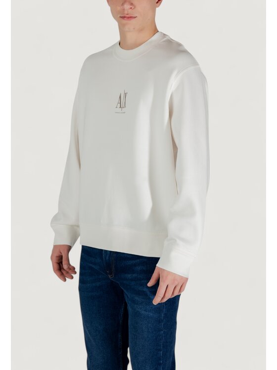 Armani Exchange Armani Exchange Felpa 28476 Bianco Casual Fit