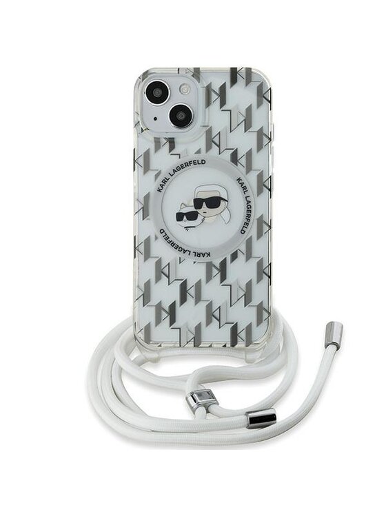 KARL LAGERFELD KARL LAGERFELD Etui na telefon Apple iPhone 15 Przezroczysty