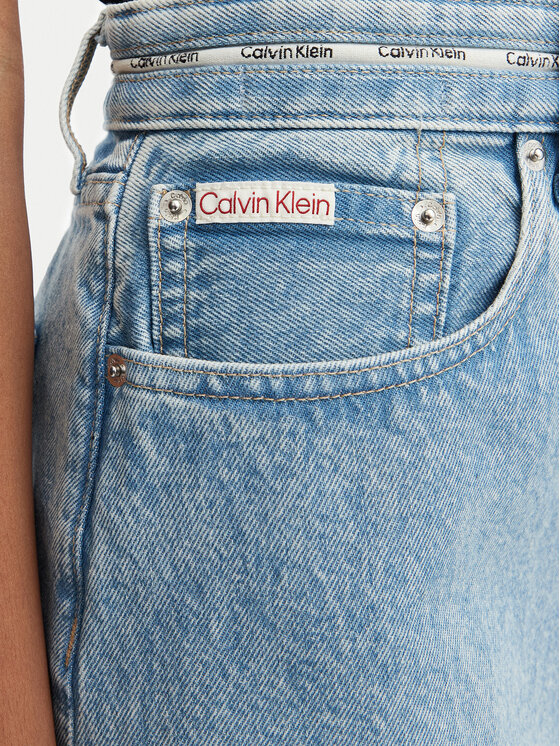 Calvin Klein Jeans Calvin Klein Jeans Džinsa svārki LV047G727G Gaiši zila Regular Fit