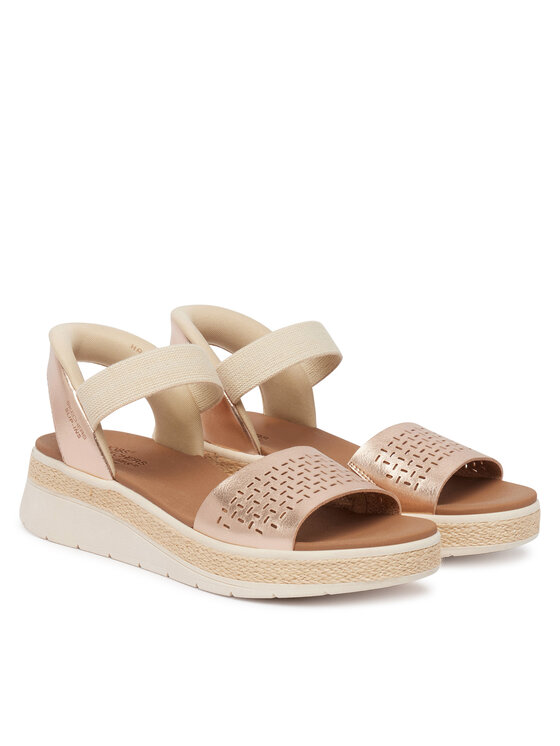 Skechers Skechers Sandály Bobs Sun Ray 114415/RSGD Zlatá