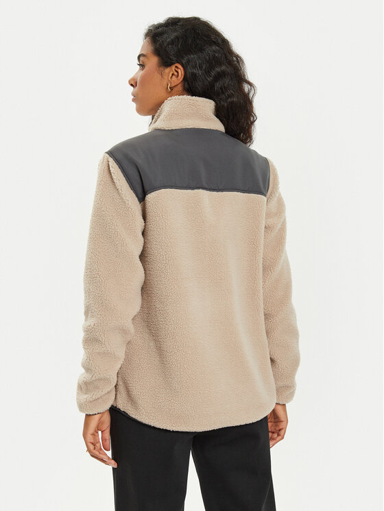 Whistler Whistler Felpa di pile Sprocka W Teddy Fleece W243214 Beige Regular Fit