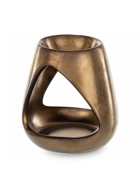 MIAhome MIAhome Kominek zapachowy ceramiczny 10x9x9 cm SISSAL Złoty
