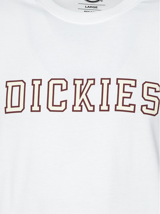 Dickies Dickies T-shirt Melvern DK0A4YK6 Bianco Regular Fit