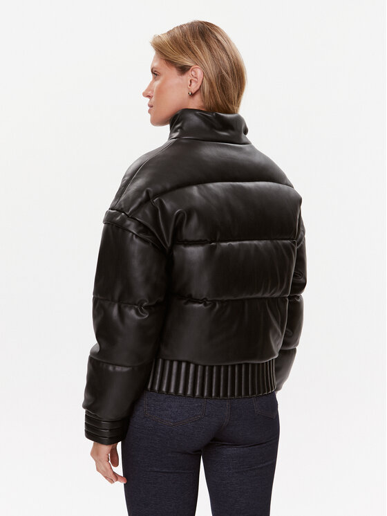 Guess Guess Télikabát Ivana W3BL12 WFSP0 Fekete Regular Fit