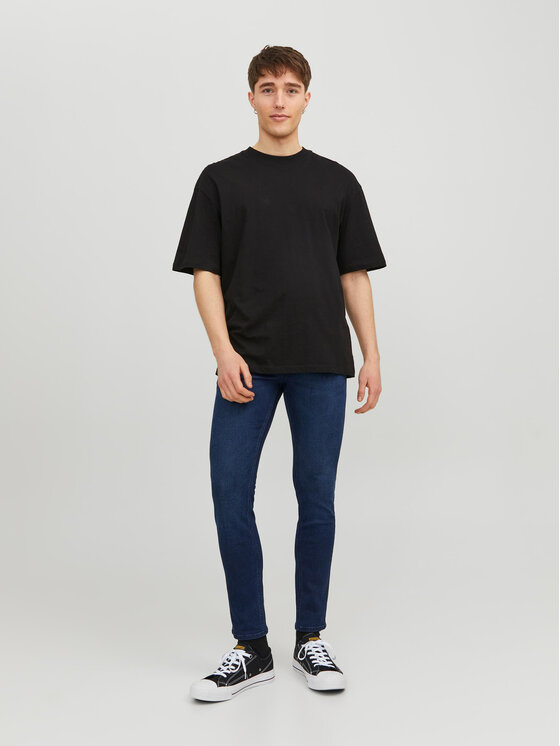 Jack & Jones Jack & Jones Jeansy Glenn 12237358 Granatowy Slim Fit