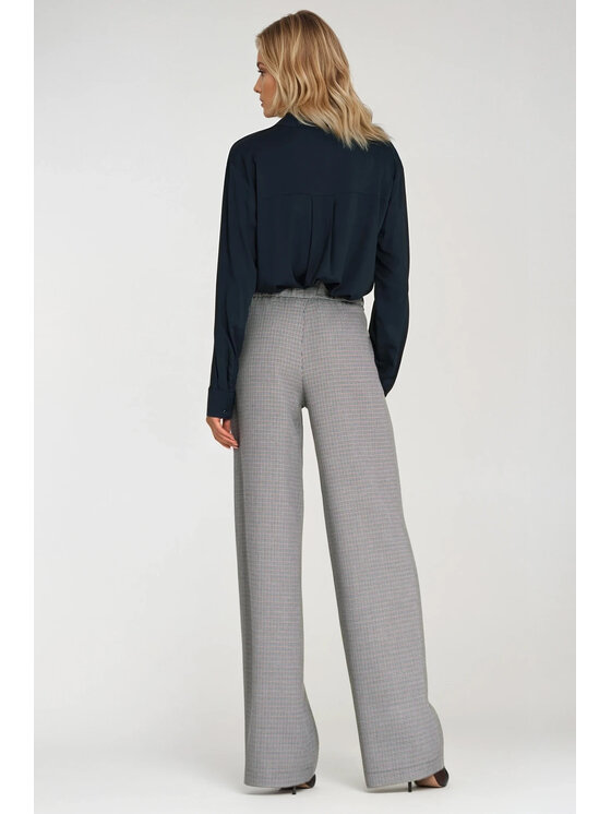 NIFE NIFE Halenka B194 Tmavomodrá Oversize