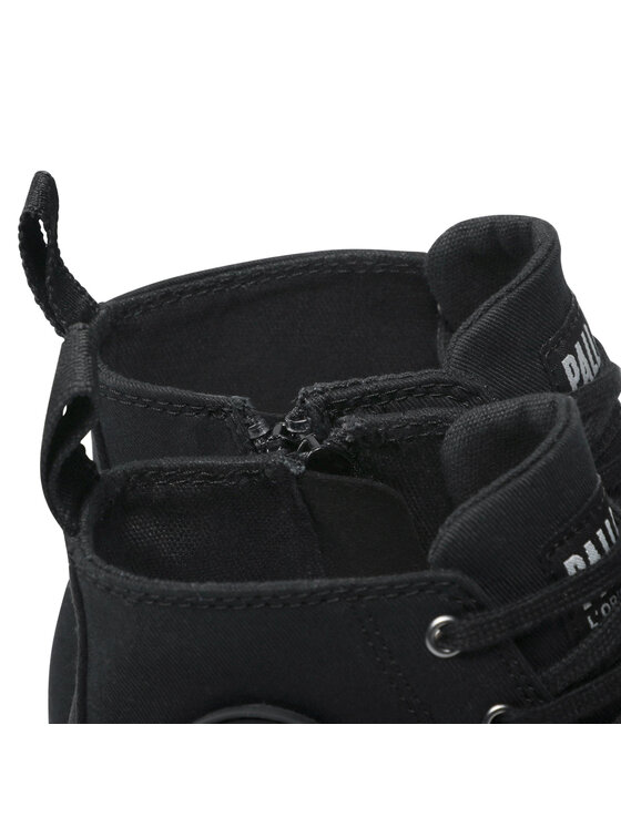 Palladium Palladium Bakancs Pallabase Twill 96907-008-M Fekete