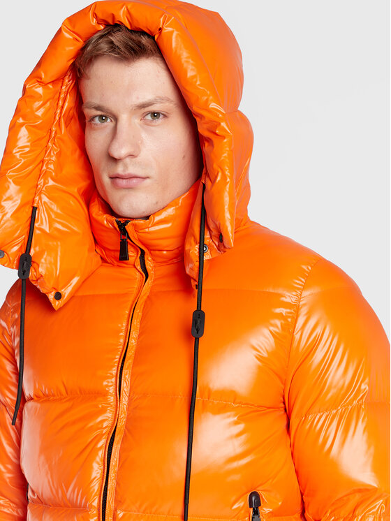 Add Add Pernata jakna 6AM771 Narančasta Regular Fit