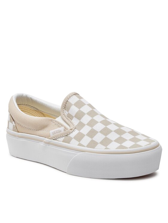 Vans Vans Πάνινα παπούτσια Ua Classic Slip-On Platform VN00018EJ921 Γκρι