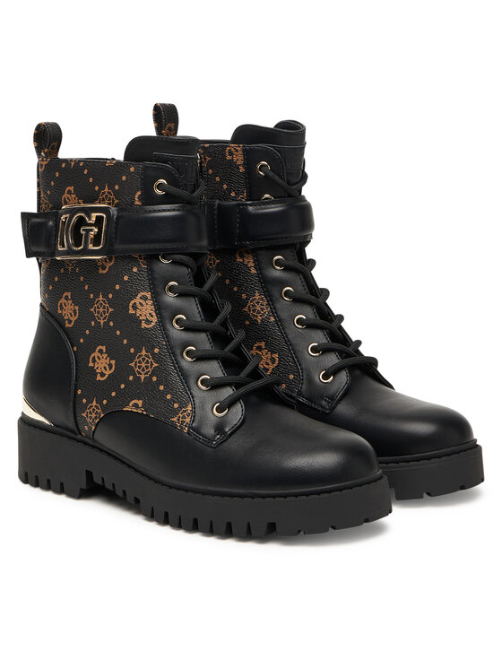 Guess Guess Planinarske cipele FLTORA FAL10 Crna